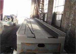 大型龍門刨床身鑄件